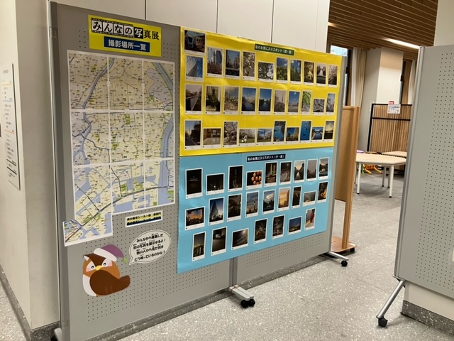 みんなの写真展(展示風景) みんなの写真展(展示風景)