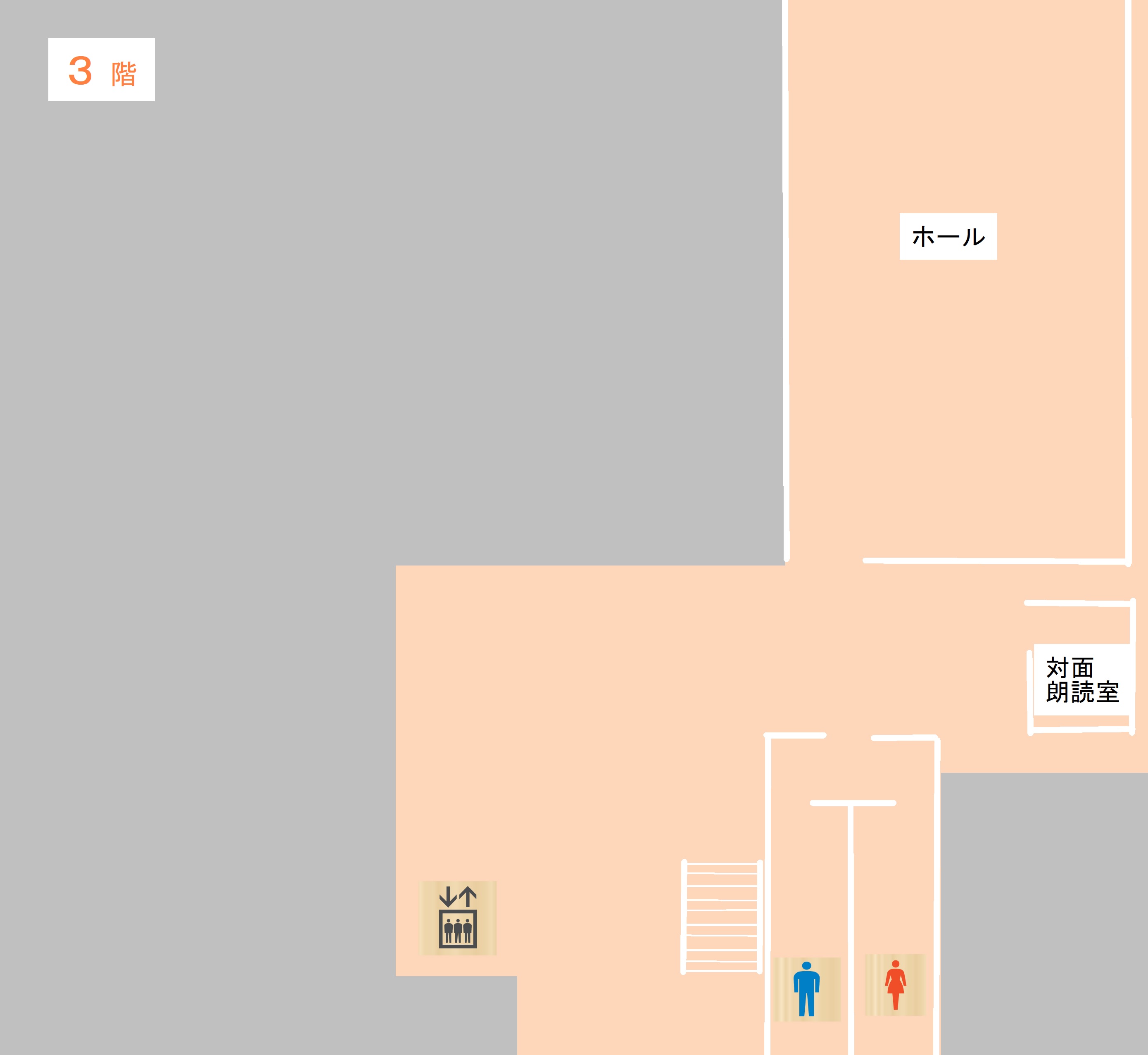 3Fフロア図 3Fフロア図