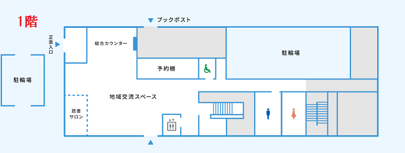 こどもプラザ図書館1階 こどもプラザ図書館1階